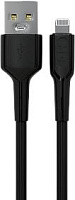 MORE CHOICE (4620202553126) K63i 2м USB 2.4A для Lightning , черный Кабель