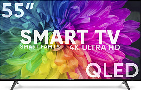 SOUNDMAX SM-QLED55T21SU UHD SMART TV Телевизор SOUNDMAX SM-QLED55T21SU UHD SMART TV