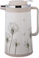 AGNESS 734-206 DANDELION со стекл.колбой 950мл Термос