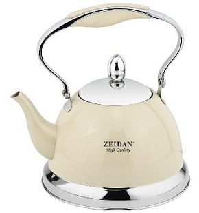 ZEIDAN Z-4251 1л бежевый Чайник заварочный