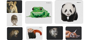 DEFENDER (50803) WILD ANIMAL - 8 видов ассортимент Коврик