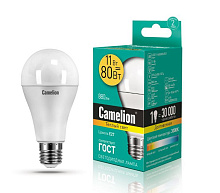 CAMELION (12035) LED11-A60/830/E27/3000K Лампа светодиодная