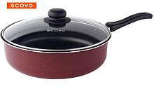 SCOVO СЭ-019 expert со стекл. крышкой д.26 см Сотейник SCOVO СЭ-019 expert со стекл. крышкой д.26 см