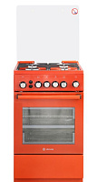 DE LUXE 5040.40г (кр) ЧР-017 Плита газовая