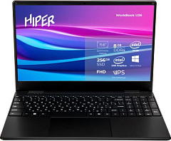 HIPER 15.6 WorkBook U26-15FIN100R8S2WPG Black Ноутбук