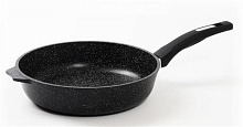 МЕЧТА 22802И Гранит black Induction Pro 22см несъемная ручка Сковорода