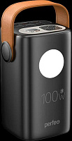 PERFEO (PF_E2268) MOON 100W 60000 mAh/LED дисплей, черный Повербанк
