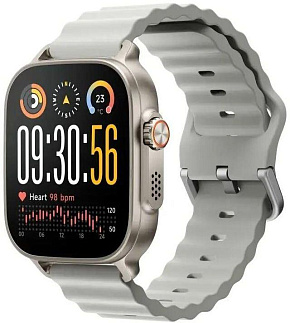 REALME Смарт-часы Watch 5 22мм 1.97" AMOLED корп.серебристый рем.серебристый разм.брасл.:160-230мм (RMW2501)