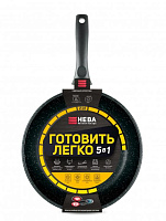 НЕВА МЕТАЛЛ ПОСУДА GL2128 а/пр литая 28см Готовить легко stone Сковорода НЕВА МЕТАЛЛ ПОСУДА GL2128 а/пр литая 28см Готовить легко stone