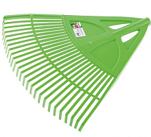 PALISAD Грабли веерные пластиковые, 620 мм, 27 плоских зубьев, без черенка 61709 Грабли