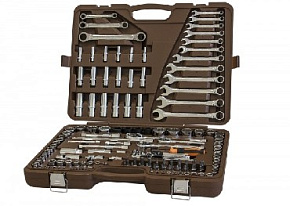 OMBRA OMT150S (OMT150S18) универсальный 1/4", 3/8" и 1/2"DR, 150 предметов Набор инструмента