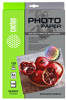 CACTUS Фотобумага CS-GA4170100, A4, для струйной печати, 100л, 170г/м2, белый, покрытие глянцевое