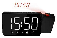 SOUNDMAX SM-1533 черный\белым Радиочасы-будильник SOUNDMAX SM-1533(черный с белым)