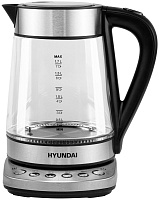 HYUNDAI HYK-G3026 (1,7л. стекло) ЧАЙНИКИ ЭЛЕКТРИЧЕСКИЕ