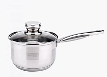 KELLI KL-4727-14 1,3л серебро Сотейник