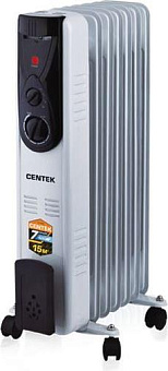 CENTEK CT-6200 White 7 секций Масляный радиатор