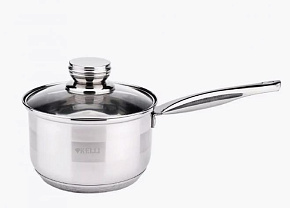 KELLI KL-4727-14 1,3л серебро Сотейник