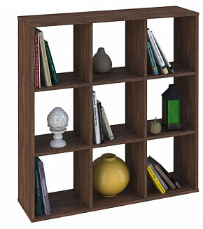 POLINI Стеллаж Polini Home Smart Кубический 9 секции, винтаж (1кор) Стеллаж