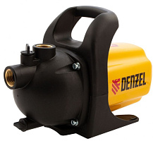 DENZEL Садовый поверхностный насос GP600, 600 Вт, 3000 л/ч, подъем 35 м, пластик 97201 Насосы