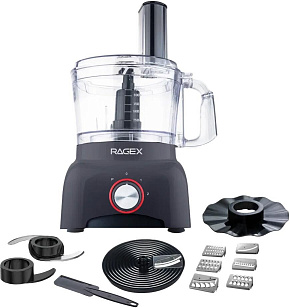 RAGEX 11 в1 ,R127-203, 1.2л, 600 Вт, антрацитовый серый