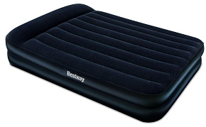 BESTWAY 67403 Матрас надувной 203х152х46 см, встроенный электрический насос матрас