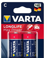 VARTA LR14 C BL2 MAX TECH ALKALINE 1.5V (4714) (4714101402) Элементы питания