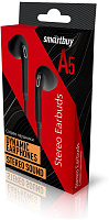 SMARTBUY (SBE-201K) A5, черный Наушники SMARTBUY (SBE-201K) A5, черный