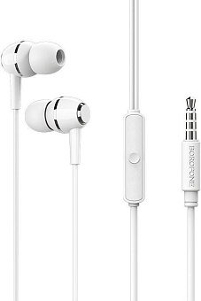 BOROFONE (6931474709707) BM36 White Наушники