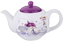 AGNESS 358-1100 ЛАВАНДОВАЯ ВЕСНА 900мл Чайник заварочный AGNESS 358-1100 ЛАВАНДОВАЯ ВЕСНА 900мл