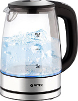 VITEK VT-8828 стекло/металл Чайник электрический