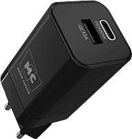 MORE CHOICE (4620202555748) NC85 1USB+1Type-C 3.0A PD 20W+QC3.0 Black СЗУ