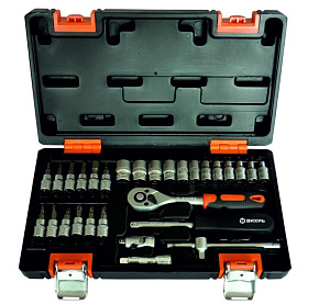 ВИХРЬ 1/4", 29 ПРЕДМЕТОВ Набор инструментов