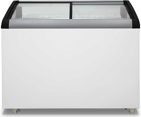 БИРЮСА CF32 320л (ларь, гнутое стекло) белый Морозильный ларь