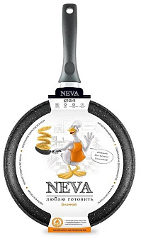 NEVA NG6224 блинная а/пр литая 24см Neva Granite Сковорода NEVA NG6224 блинная а/пр литая 24см Neva Granite