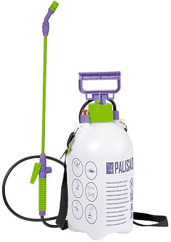 PALISAD Опрыскиватель 5 л, ручной, с насосом, шлангом, разбрызгивателем 64740 Опрыскиватель