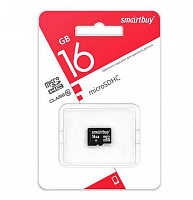 SMARTBUY (SB16GBSDCL10-00LE) MicroSDHC 16GB Сlass10 LE Карта памяти