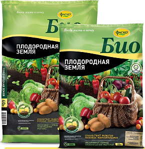 ФАСКО Грунт плодородная земля БИО 40л Грунт