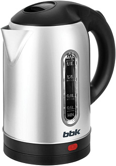 BBK EK1815S черный/нержавеющая сталь Чайник электрический