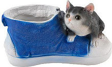 PARK Кашпо Кед с котенком H - 13 (169444) Кашпо