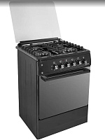IDEAL L 265 (конвекция) ГК черный чуг. (электродуховка) Комбинированная плита
