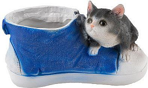 PARK Кашпо Кед с котенком H - 13 (169444) Кашпо