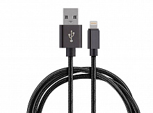 ENERGY ET-25 USB/Lightning, цвет - черный 104101 Кабель