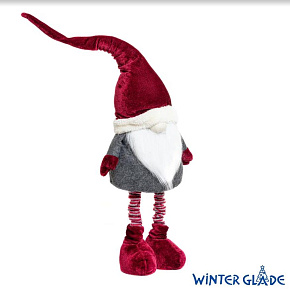 WINTER GLADE Фигурка Гном 80 см на телескопических ногах F2280 Фигурка