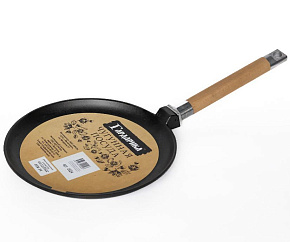 ГАРДАРИКА 0824 блинная чугун 24см съем/руч 550002118 Сковорода ГАРДАРИКА 0824 блинная чугун 24см съем/руч 550002118