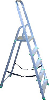 LWI 7 ст. алюм. Лестница-стремянка