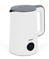 ATLANTA ATH-2447 white (1,8л. металл/пластик) Чайник