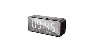 SOUNDMAX SM-1520B черный\белый РАДИОЧАСЫБУДИЛЬНИК