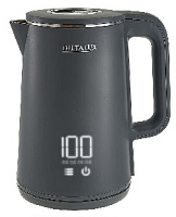 DELTA LUX DE-1023 gray (1,8л. металл/пластик)