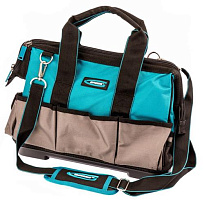 GROSS Сумка для инструмента Handwerker, 26 карманов, пластик. дно, наплечный ремень, 400х225х310мм 90272 Сумка для инструмента