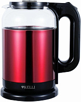 KELLI KL-1807 красный Чайник электр.